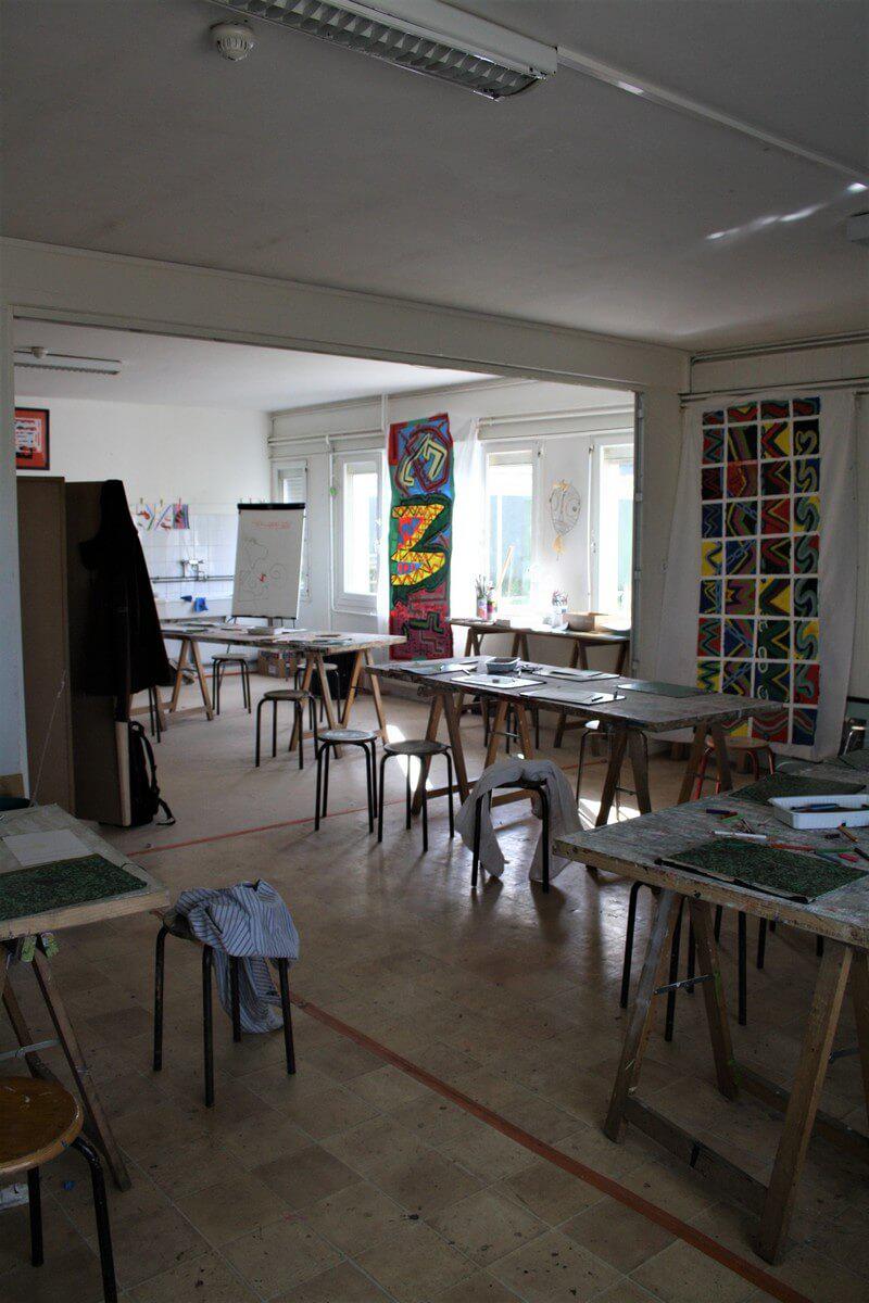 Salle de cours de L'Atelier CEAPC Salle de cours de L'Atelier CEAPC