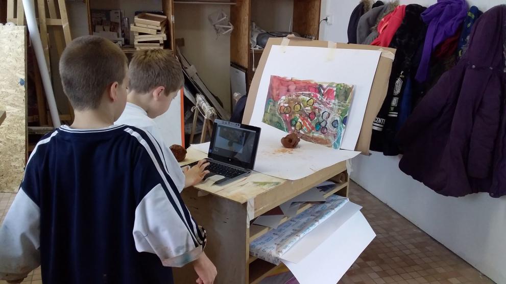 Enfants à L'Atelier CEAPC
