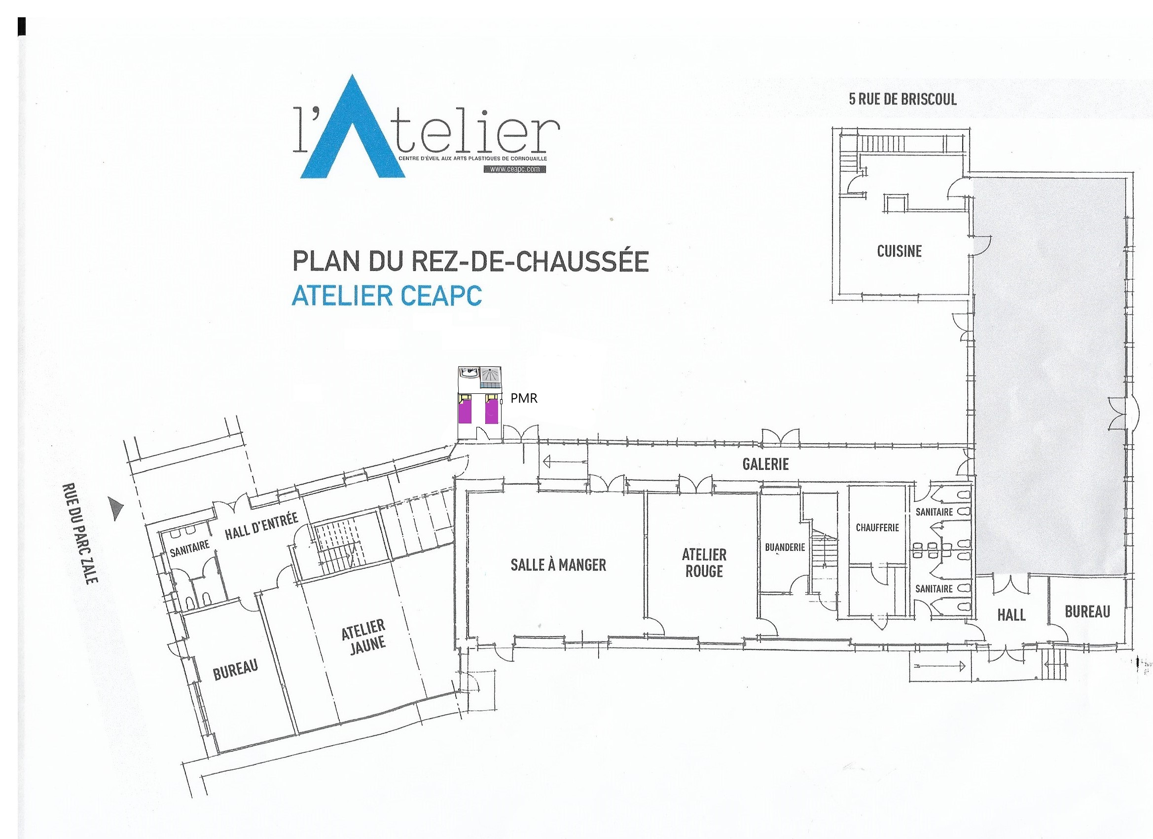 Plan du rez-de-chaussée Plan du rez-de-chaussée